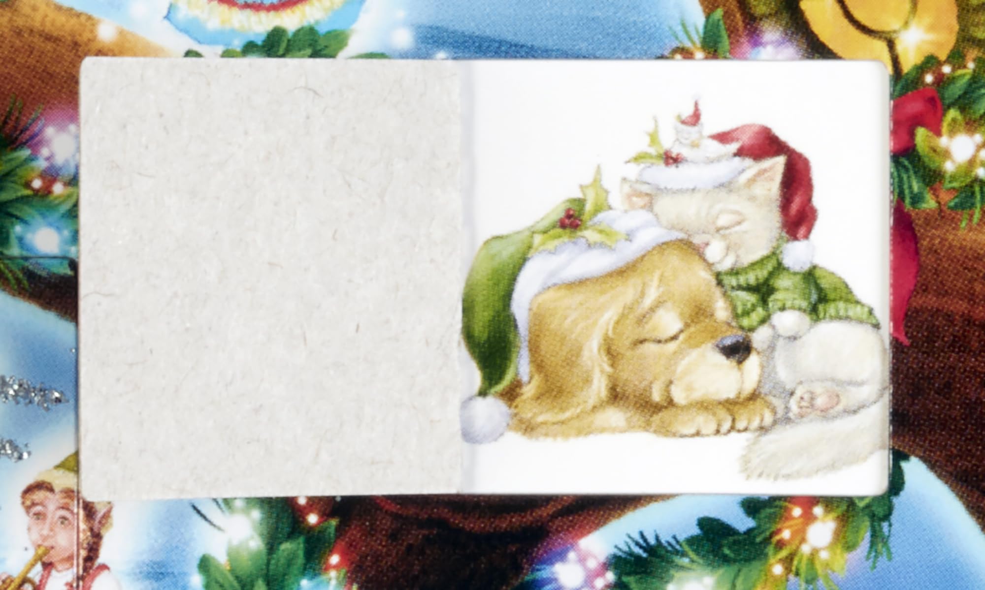 Elves Treehouse Advent Calendar (Countdown to Christmas) with Holiday Pictures by Vermont Christmas Company